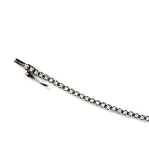 Eva Fehren 18K Blackened Gold & Diamond Bracelet